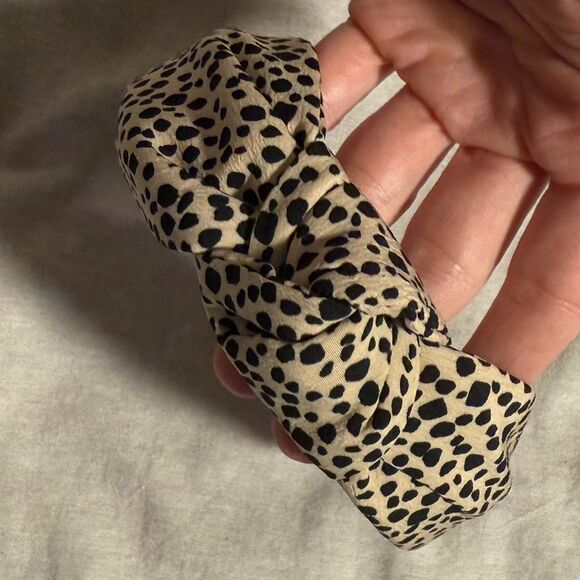 Target Tan and Black Spotted Headband - Picture 1 of 2